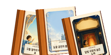 뮤지컬 그림책 극장 시리즈 표지
